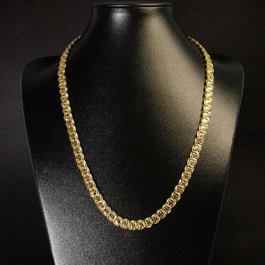 Corrente Dubai - 8mm (Banhado a Ouro 18K)