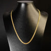 Corrente Lacraia - 6mm (Banhado a Ouro 18K)