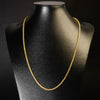 Corrente Peruana - 4mm (Banhado a Ouro 18K)