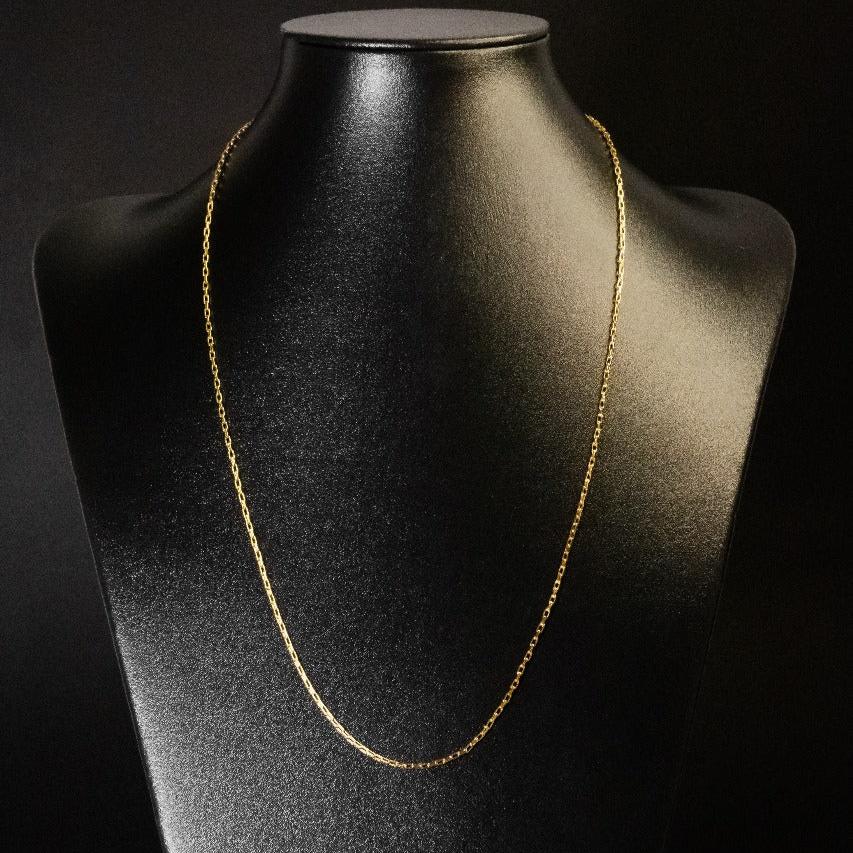 Corrente Tijolinho - 1,8mm (Banhado a Ouro 18K)