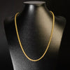 Corrente Peruana - 5mm (Banhado a Ouro 18K)
