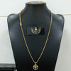 Corrente e Pulseira Cadeado 2mm + Pingente Espírito Santo Vazado (Banhado a Ouro 18K)