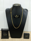 Corrente e Pulseira 3X1  4mm (Banhado a Ouro 18K)