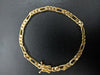Corrente e Pulseira 3X1  4mm (Banhado a Ouro 18K)