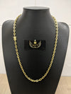 Corrente Cadeado - 8mm (Banhado a Ouro 18K)
