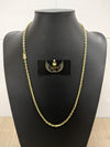 Corrente Cadeado - 3mm (Banhado a Ouro 18K)