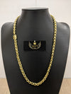 Corrente Friso X - 8mm (Banhado a Ouro 18K)