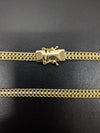 Corrente Lacraia - 6mm (Banhado a Ouro 18K)