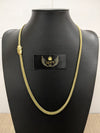 Corrente Lacraia - 6mm (Banhado a Ouro 18K)