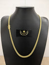 Corrente Lacraia - 7mm (Banhado a Ouro 18K)