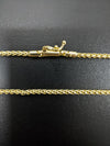 Corrente Peruana - 3mm (Banhado a Ouro 18K)
