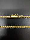 Corrente Peruana - 5mm (Banhado a Ouro 18K)