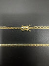 Corrente Piastrine - 3mm (Banhado a Ouro 18K)