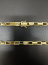 Corrente Tijolinho - 7mm (Banhado a Ouro 18K)