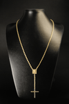 Terço São Jorge (Banhado a Ouro 18K)